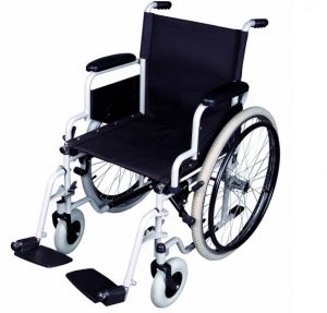 EAGLE wózek inwalidzki ręczny 46 cm stalowy