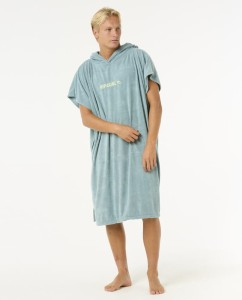 Poncho Rip Curl 2025 Brand Hooded Towel Blue