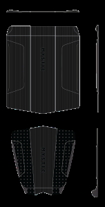 Pad Mystic 2024 3 P Tail + Front Sidebump Bk