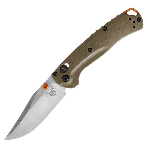 Benchmade - Nóż składany 15534 Mini Taggedout - CPM-S45VN - Zielony