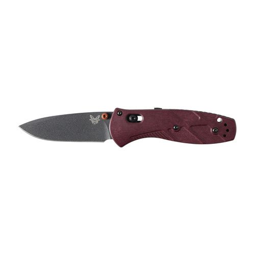 Benchmade - Nóż składany EDC Mini Barrage 585 - CPM-S30V - Redstone