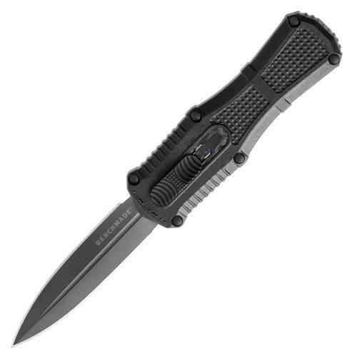 Benchmade - Nóż składany OTF 3375GY Mini Claymore - CPM-D2 - Czarny