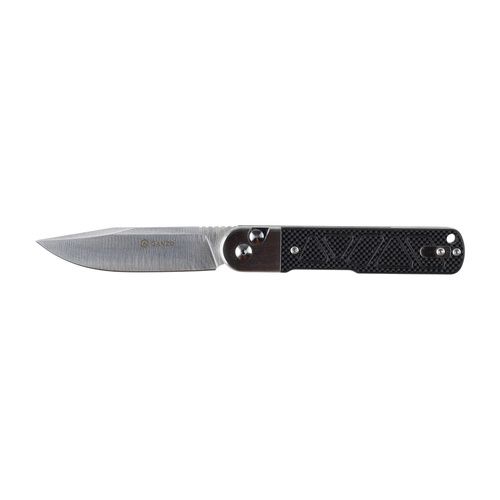 Ganzo - Nóż składany EDC G767-BK - 9CR14 - Czarny / Srebrny