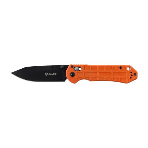 Ganzo - Nóż składany G7453P - G-Lock - 440C - Drop Point - G-10 - Pomarańczowy