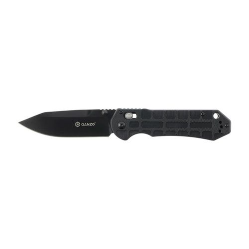Ganzo - Nóż składany G7453P - G-Lock - 440C - Drop Point - G-10 - Czarny