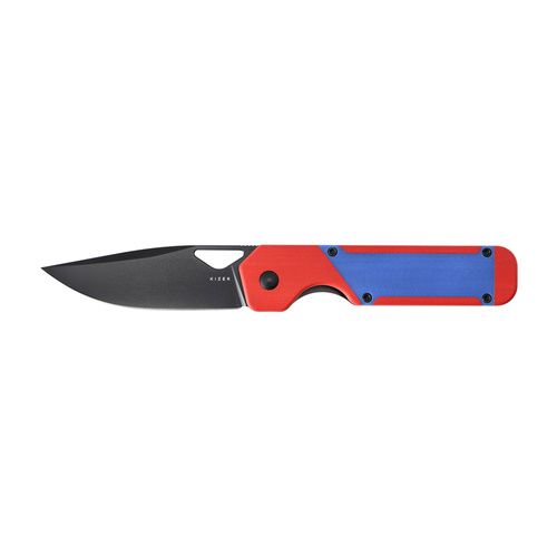 Kizer - Nóż składany EDC Militaw - Nitro-V - Niebieski/Czerwony