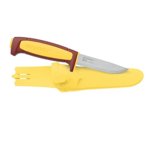 Morakniv - Nóż outdoorowy Basic 511 - Żółty / Dala Red
