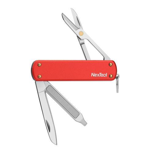 NexTool - Scyzoryk Mini Pocket Knife - 4 narzędzia - Czerwony