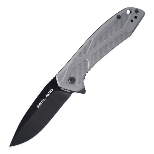 Real Avid - Nóż składany EDC RAV-2 - Aluminium - Szary
