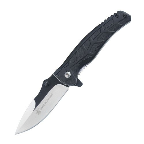 Smith&Wesson - Nóż składany Extreme Ops Two Tone - 3Cr - Czarny
