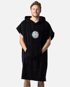 Poncho Rip Curl 2025 Logo Hooded Towel Bk